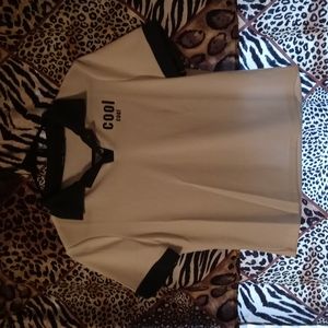 Lady Polo style size Med shirt by shein